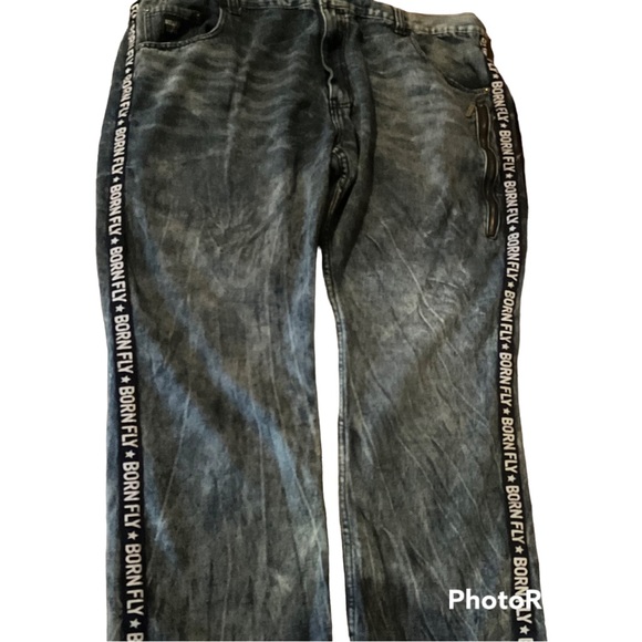 Born Fly Men’s Signature Denim Jeans - Picture 2 of 9